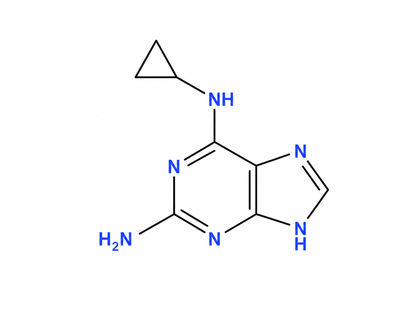Abacavir Cyclopropyl Diamino Purine Impurity